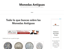 Tablet Screenshot of monedasantiguas.org